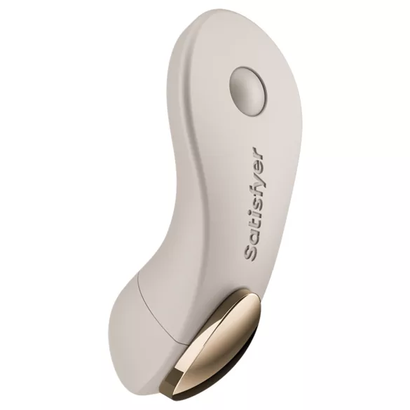 Satisfyer Little Secret - nosljiv vibrator za hlačke (bel)