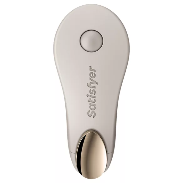 Satisfyer Little Secret - nosljiv vibrator za hlačke (bel)