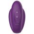 Mrow - brezžični, vodoodporni trojni vibrator za pare (vijoličen)