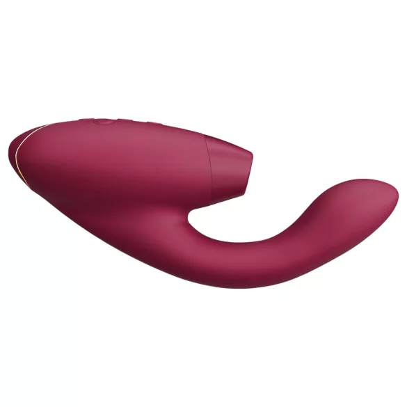 Womanizer Duo 2 - vibrator za G-točko in klitoris - rdeč