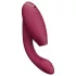 Womanizer Duo 2 - vibrator za G-točko in klitoris - rdeč