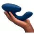 Womanizer Duo 2 - vibrator za G-točko in klitoris - modra