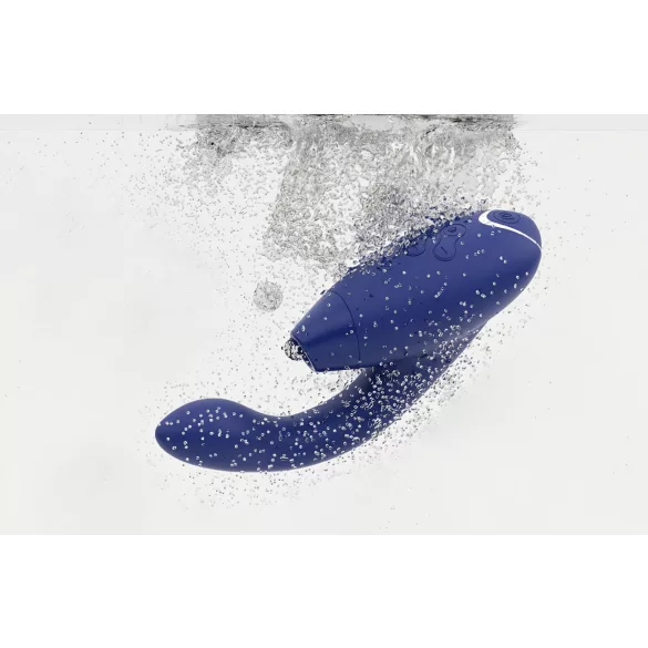 Womanizer Duo 2 - vibrator za G-točko in klitoris - modra