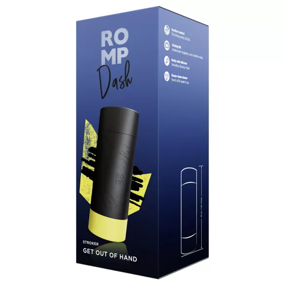 ROMP Dash - masturbator - črna