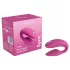 We-Vibe Sync - vibrator za pare z aplikacijo in daljinskim upravljalnikom (roza)