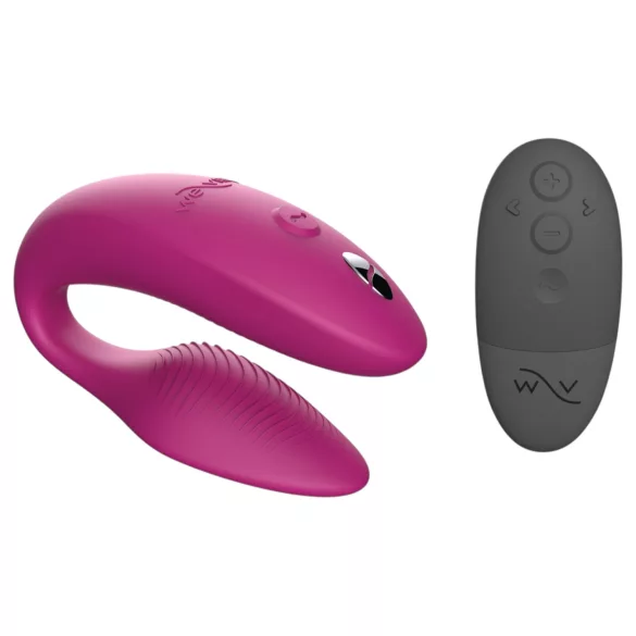 We-Vibe Sync - vibrator za pare z aplikacijo in daljinskim upravljalnikom (roza)