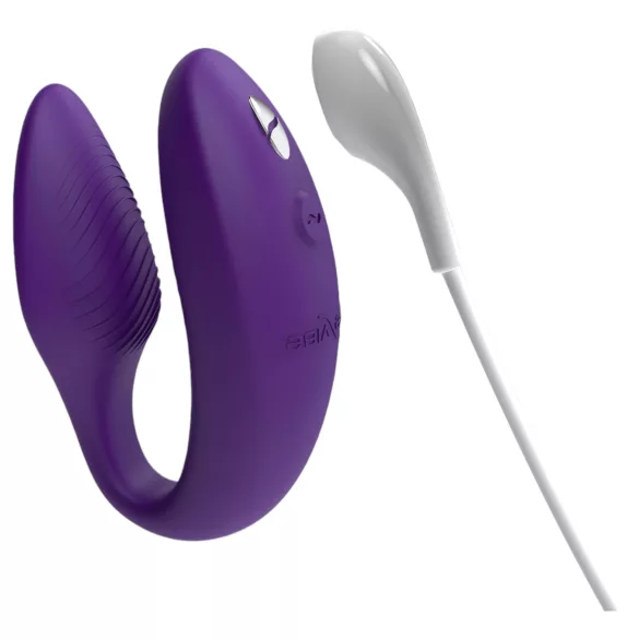 We-Vibe Sync - vibrator za pare - brezžični, polnjenje - vijoličen