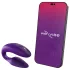 We-Vibe Sync - vibrator za pare - brezžični, polnjenje - vijoličen