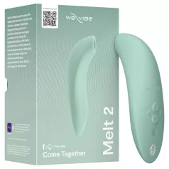  We-Vibe Melt 2 - aplikacijsko vodeni vibrator za klitoris z zračnimi valovi (turkizen)
