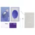 We-Vibe Temp - hladilno-grelni vibrator za draženje klitorisa (moder)