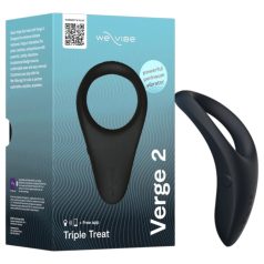   We-Vibe Verge 2 - pametni vibracijski obroček za penis (črna)