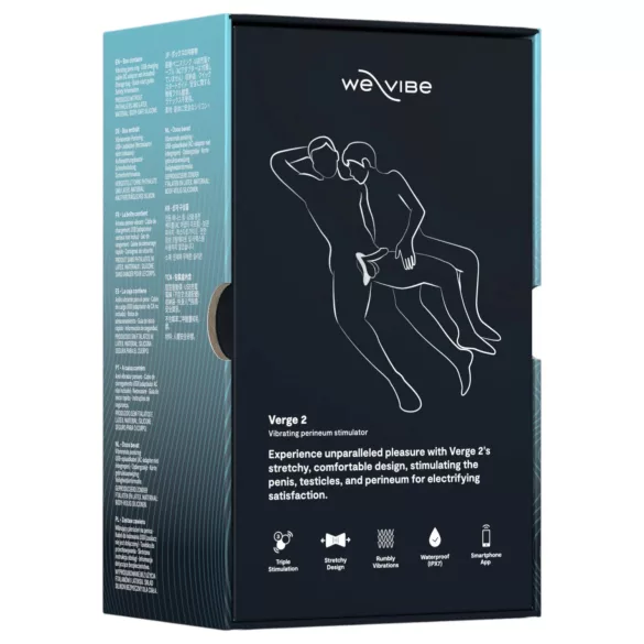 We-Vibe Verge 2 - erekcijski obroč z vibracijami - črn