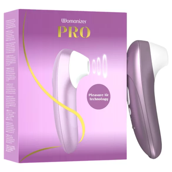 Womanizer Pro - zračno-valovni vibrator za klitoris (vijoličen)