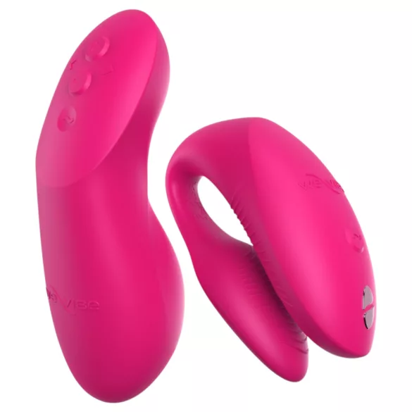 We-Vibe Chorus Pro - vibrator za pare z aplikacijo in daljinskim upravljalnikom (rožnate barve)