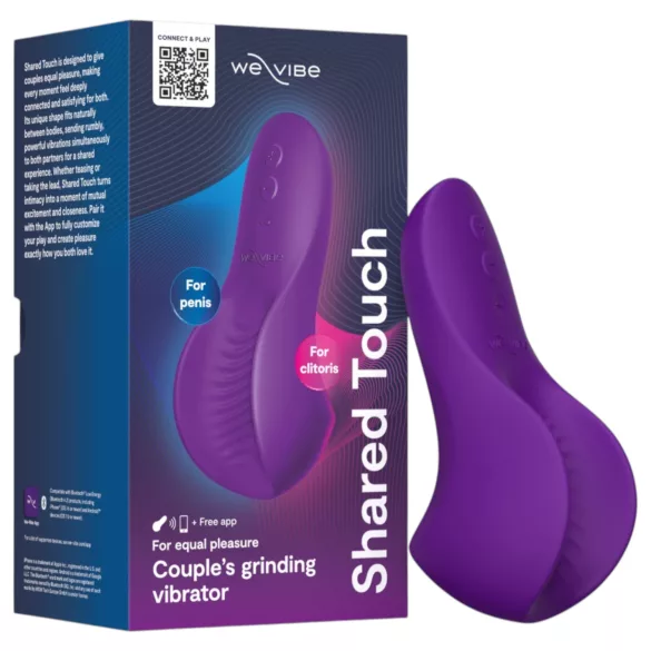 We-Vibe Shared Touch - pametni vibrator za pare (vijoličen)