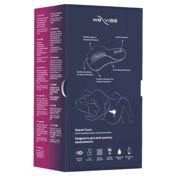 We-Vibe Shared Touch - pametni vibrator za pare (vijoličen)