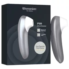 Womanizer Pro - zračni vibrator za klitoris (siv)