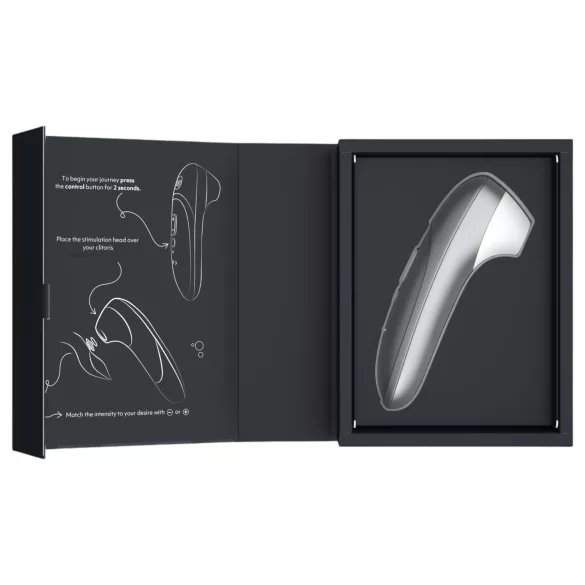Womanizer Pro - zračni vibrator za klitoris (siv)