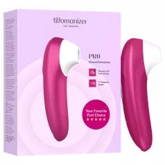 Womanizer Pro - zračni vibrator za klitoris (roza)