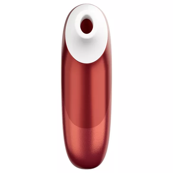 Womanizer Pro - stimulator klitorisa z zračnimi valovi (rdeč)