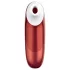 Womanizer Pro - stimulator klitorisa z zračnimi valovi (rdeč)