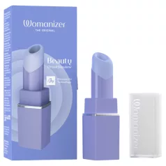   Womanizer Beauty - stimulator klitorisa z zračnimi valovi v obliki šminke (vijoličen)