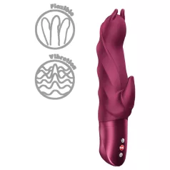   Fun Factory Darling Devil - vibrator s krilcem za klitoris (rdeč)