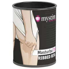 Mystim - masturbator s teksturo - rebrast - bela