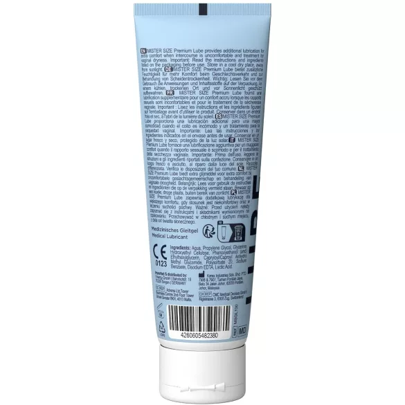Mister Size Premium Lube - lubrikant na vodni osnovi (100 ml)