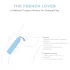 Smile Makers - Francoski ljubimec vibrator (moder)