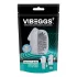 VIBEGGS - vibracijsko jajce masturbator - teksturirana površina - bela