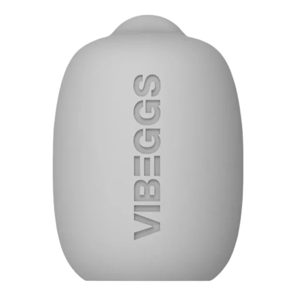 Vibeggs - vibracijsko jajce masturbator - rebrasta struktura - bela