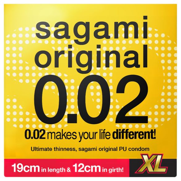 Sagami Original 0,02 XL - kondom - 61mm (1 kos)