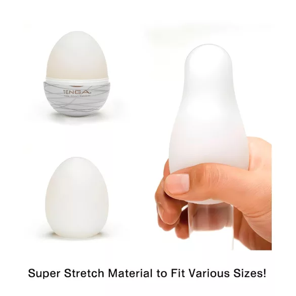 TENGA Egg Silky II - jajčni masturbator (1 kos)