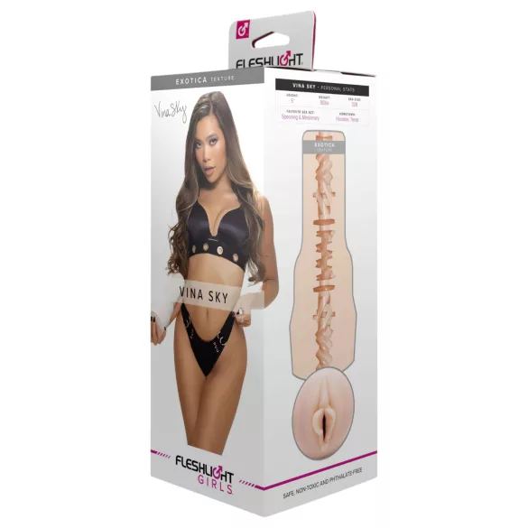 Fleshlight Vina Sky Exotica - realistična umetna vagina (naravna)