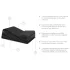 Liberator Wedge/Ramp - komplet dveh seks blazin - črna