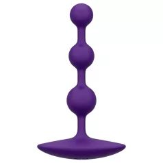 ROMP Amp - kroglični analni dildo (vijoličen)