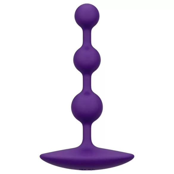 ROMP Amp - analni dildo z izboklinami - vijoličen