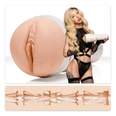   Fleshlight Kenzie Reeves Creampuff - realistična umetna vagina (naravna)