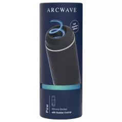   Arcwave Pow - masturbator za moške - ročni vakuumski - črn
