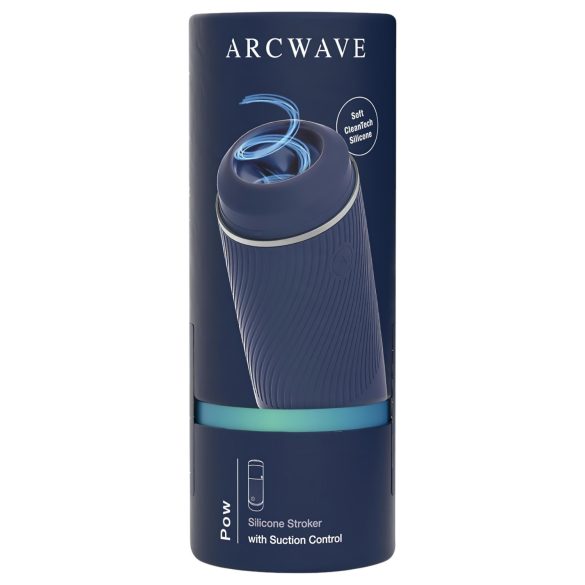 Arcwave Pow - ročni vakuumski masturbator (modra)