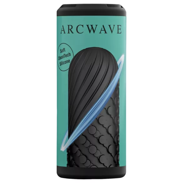 Arcwave - masturbator z žepom za moške - obojestranski - črna