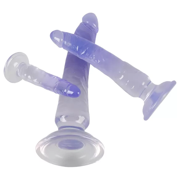 Crystal Clear - analni dilatorji set - 3 kosi - prozorno modri