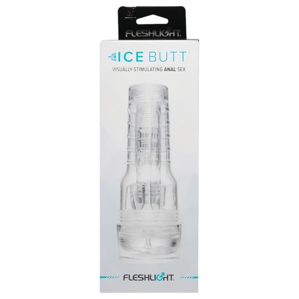 Fleshlight Ice Butt - masturbator za zadnjico - prozoren
