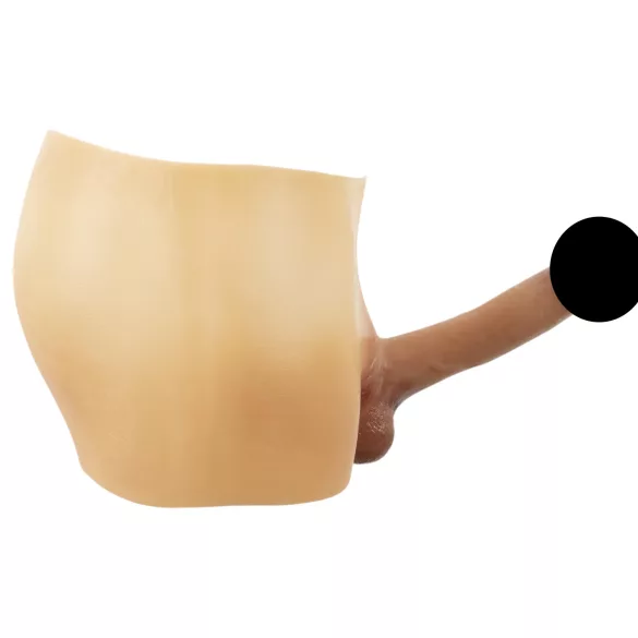 You2Toys - realistična dildo proteza - silikon natur
