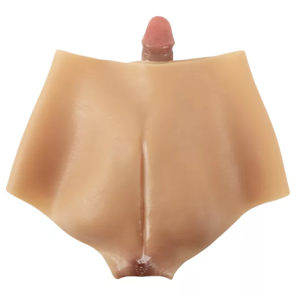 You2Toys - realistična dildo proteza - silikon natur
