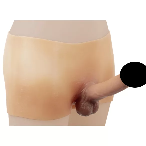 You2Toys - realistična dildo proteza - silikon natur