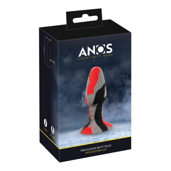 ANOS - barvni silikonski analni čep