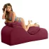 Liberator Esse Lounger - tantra stol - nastavljiv, 3-delni - rdeč