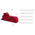 Liberator Esse Lounger - tantra stol - nastavljiv, 3-delni - rdeč